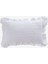 Linen Gauze Keten Kırlent Kılıfı Beyaz 30 x 50 1