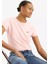 Levis Bisiklet Yaka Pembe Kadın T-Shirt A4917-0006 1