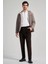 Bej Dik Yaka Yan Cep Dolum Şişme Standart Fit Casual Mont 1007245166 2