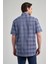 Kısa Kol Ekose Desen Bez Ayağı Düğmeli Yaka Cepli Pamuklu Classic Comfort Fit Gömlek 1004250162 5