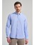 Uzun Kol Düz Oxford Düğmeli Yaka Cepsiz Pamuklu Classic Slim Fit Gömlek 1004250168 3
