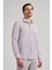 Uzun Kol Çizgili Desen Bez Ayağı Italyan Yaka Cepsiz Pamuklu Classic Slim Fit Gömlek 1004250180 3
