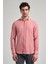 Pembe Kısalabilir Kol Düz Gabardin Düğmeli Yaka Cepsiz Casual Slim Fit Gömlek 1004250124_965 1