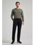 Siyah Esnek Yandan Cepli Casual Slim Fit Jogger Pantolon 1003250118 2