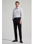 Siyah Esnek Yandan Cepli Slim Fit Classic Pantolon 1003250106 2
