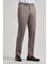 Sütlü Kahverengi Esnek Yandan Cepli Comfort Fit Classic Pantolon 1003250159 3