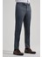 Koyu Antrasit Esnek Yandan Cepli Slim Fit Classic Pantolon 1003250106 8