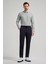 Koyu Lacivert Esnek Yandan Cepli Casual Slim Fit Jogger Pantolon 1003250118 2