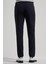 Koyu Lacivert Esnek Yandan Cepli Casual Slim Fit Jogger Pantolon 1003250118 4