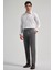 Koyu Antrasit Esnek Yandan Cepli Comfort Fit Classic Pantolon 1003250159 2