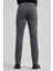 Koyu Antrasit Düz Gabardin Pamuklu 5 Cep Slim Fit Casual Denim Pantolon 1023245158 4
