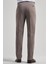 Kahverengi Esnek Yandan Cepli Comfort Fit Classic Pantolon 1003250159 4