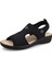 Kadın Sneaker ( Günlük) 55 E71 La Fly Flot Cloth Sandal Black 1