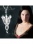 Arwen Evenstar Akşam Yıldızı Kolye Yüzüklerin Efendisi Kolye Kolye Kutusunda Gümüş Kaplama Kadın 1