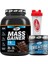Mass Gainer 2000G Enfes Çikolata AROMASI/CREATINE120G Hediye Shaker 1