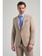 Düz Gabardin Mono Yaka Tam Astar Beli Lastikli Esnek 6 Drop Slim Fit Takım Elbise 1001250155 2