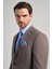 Kendinden Desenli Bez Ayağı Mono Yaka Tam Astar Esnek 6 Drop Slim Fit Takım Elbise 1001250168 4