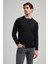 Uzun Kol Düz Örme Bisiklet Yaka Cepsiz Pamuklu Slim Fit Triko 1012245163 1
