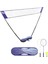 Perfly Badminton Filesi - 3 Metre - Mavi - Fun Set 1