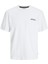 Jjbeau Tee Ss Frontprınt Beyaz Erkek Kısa Kol T-Shirt 1