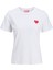 Jxcarly Reg Fıt Ss Tee Jr Kırık Beyaz Kadın Kısa Kol T-Shirt 4