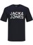 Jjebryan Corp Logo Tee Lacivert Erkek Çocuk Kısa Kol T-Shirt 4