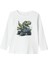 Nmmvux Ls Top Beyaz Erkek Çocuk Kısa Kol T-Shirt 1