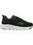 Siyah Beyaz Bağcıklı Anatomik Comfort Casual Sneakers Ayakkabı 2
