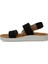 166351.Z5FX Siyah Kadın Comfort Sandalet 3