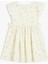 Kız Çocuk Yazlık Fırfır Detaylı Kısa Kollu A Form Elbise 24-36 Ay 2