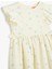 Kız Çocuk Yazlık Fırfır Detaylı Kısa Kollu A Form Elbise 24-36 Ay 3