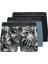Jacrıchard Trunks 3 Pack Siyah Erkek Boxer 4