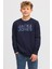 Jjecorp Logo Crew Lacivert Erkek Çocuk Sweatshirt 1