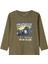 NMMVUX LS TOP Haki Erkek Çocuk Kısa Kol T-Shirt 1