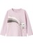 Nmfvalıane Ls Nreg Top Pembe Kız Çocuk Kısa Kol T-Shirt 1