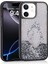 Apple iPhone 11 Kılıf Keto Sıvılı Simli + Ekran Koruyucu 1