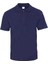 Penye Kumaş Polo Yaka Kısa Kollu Tshirt Lacivert 1