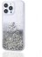 Apple iPhone 15 Pro Max Kılıf Keto Sıvılı Simli 1