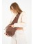 Süet Cookie Tote Bag / Çapraz Kullanıma Uygun Kadın Omuz Çantası (50*30) 6