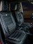 Mazda Cx9 Uyumlu Yarı Deri Oto Koltuk Kılıfı Ön/arka Tam Set Elit (Siyah-Beyaz) 1