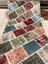 Kabartmalı Halı Dokusunda Jel Kaymaz Taban Yıkanabilir Yumuşak Kesme Yolluk Kalite Patchwork Renkli 1