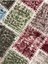 Kabartmalı Halı Dokusunda Jel Kaymaz Taban Yıkanabilir Yumuşak Kesme Yolluk Kalite Patchwork Renkli 5
