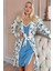 Turkuaz Soft Breeze Exclusive Örme Sabahlıklı Gecelik Kadın Pijama Takımı 1