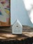 Beyaz Minimal Yıldızlı Tealight Mumluk Ev, Tekli 2