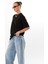 Bayan Basic Süprem Dokuma Relaxed %100 Organik Pamuk Beyaz T-Shirt 1