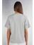 Bayan Basic Süprem Dokuma Relaxed %100 Organik Pamuk Beyaz T-Shirt 2