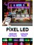 16X144 Matrix Esnek LED Ekran Telefon Kontrollü Cama Yapışan Araba Ev Dükkan Ofis Bluetooth Tabela 1