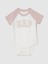Bebek Pembe Gap Logo Raglan Bodysuit 1