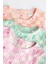 % 100 Pamuklu Pembe Pastel 3’lü Romper Set 3