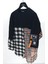 Settimo-Lsk Siyah Ekose Detaylı Sweatshirt 2